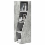 vidaXL Meuble d'angle Blanc 32x32x102cm Bois d'ingénierie