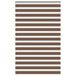 vidaXL Store zèbre marron 140x200cm largeur du tissu 135 9cm polyester