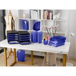 Module De Classement Big Box Plus 5 Tiroirs Iderama - Bleu Royal Brillant - Exacompta
