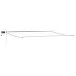 vidaXL Store rétractable manuel avec LEDs 4 5 × 3 m