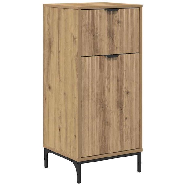 vidaXL Cabinet de salle de bain chêne artisanal 39.5 x 36 x 88 cm