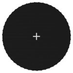 vidaXL Tapis de saut Tissu Noir pour trampoline rond de 3 05 m