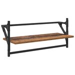 vidaXL Ensemble d'étagères murales 6 Pièces Bois Ancien 100 x 25 x 30 cm