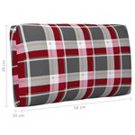 vidaXL Salon de jardin palette 4Pièces avec coussins Bois de pin imprégné