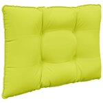vidaXL Coussin de canapé d'extérieur 2 Pièces Vert Polyester
