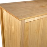 vidaXL Garde-robe à 2 portes Hill 89x50x170 cm Bois de pin solide
