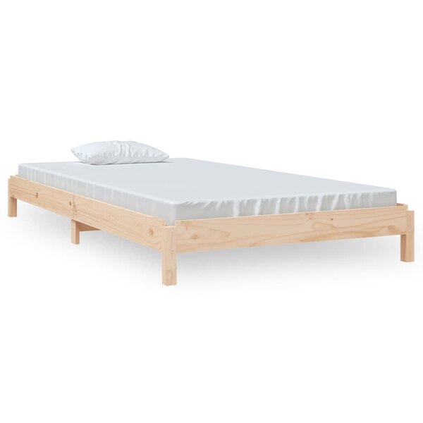 vidaXL Lit empilable 100x200 cm Bois de pin massif