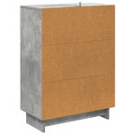 vidaXL Armoire à tiroirs 66 x 34 5 x 90 cm Bois d'ingénierie