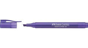 Surligneur TEXTLINER 38 Pointe Biseautée Violet FABER-CASTELL