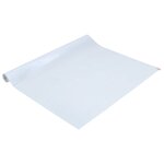 vidaXL Films pour fenêtre 3 Pièces statique dépoli blanc PVC