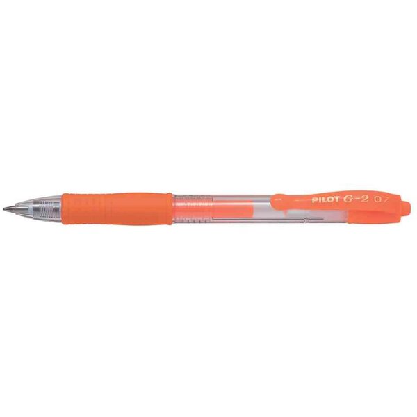 Stylo à encre gel G2 07 Néon  orange néon PILOT