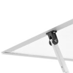 vidaXL Serre avec cadre de base argent 169x169x195 cm aluminium