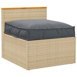 vidaXL Coussin de palette pour siège anthracite 70 x 70 x 12 cm en tissu Oxford