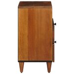 vidaXL Cabinet de chevet Marron 50 x 33 x 62 cm Bois de mangue massif
