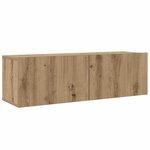 vidaXL Ensemble meuble TV 8 Pièces Chêne artisanal Bois d'ingénierie