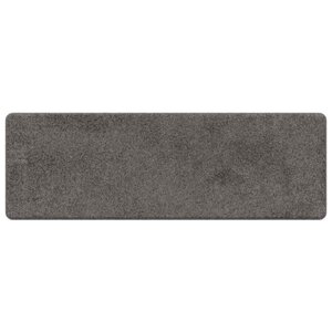 vidaXL Tapis Couloir Gris 50 x 150 cm