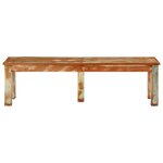 vidaXL Banc 160x35x46 cm bois de récupération massif