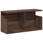 vidaXL Armoire murale 60x20x30 cm chêne marron bois d'ingénierie