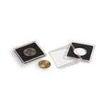 Capsules numismatiques carrées Quadrum 36mm. Paquet - 10 capsules