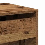vidaXL Coiffeuse Bois Ancien 60 x 40 x 75 cm Bois d'ingénierie