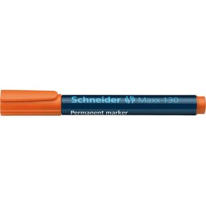 Marqueur permanent Maxx 130 orange x 10 SCHNEIDER