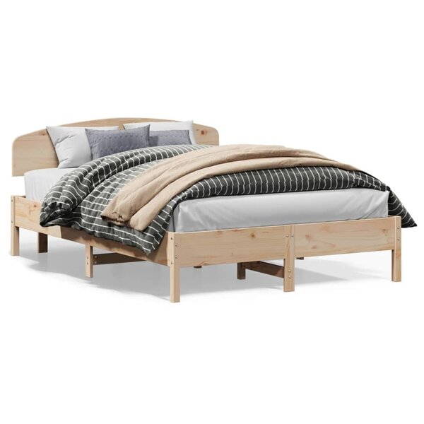 vidaXL Cadre de lit sans matelas 120x200 cm bois de pin massif