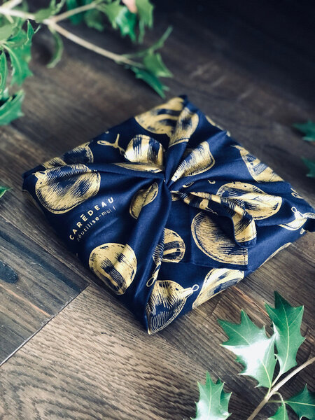 Matte 100 Cotton Collection Monochrome : Esprit de Noel (Taille S) 35x35 cm