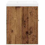 vidaXL Ensemble de meubles salle de bain 2 Pièces bois d'ingénierie