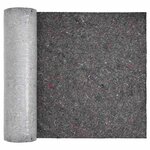 vidaXL Polaire pour Piscine Gris 1 x 50 m Polyester et coton
