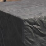 vidaXL Housse pour mobilier d'extérieur Noir 250 x 210 x 90 cm 420D