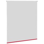 vidaXL Store enrouleur occultant rouge largeur du tissu 121 6 cm