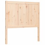 vidaXL Cadre de lit sans matelas 100x200 cm bois massif