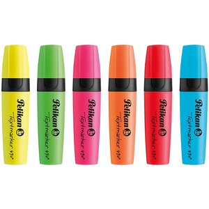 Etui de 6 Surligneurs Textmarker 490 Assortis PELIKAN