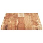 vidaXL Étagères flottantes 4 Pièces 80x30x2 cm acacia massif à l'huile