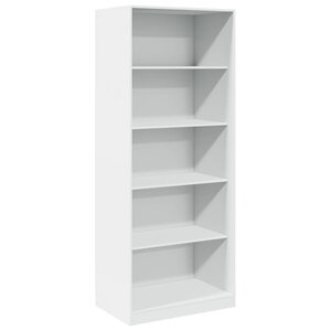 vidaXL Garde-robe blanc 80x50x200 cm bois d'ingénierie