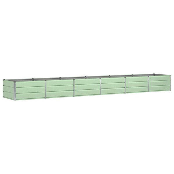 vidaXL Jardinière Vert 480 x 80 x 45 cm Acier