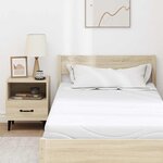 vidaXL Matelas Blanc 100 x 200 cm Mousse