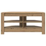 vidaXL MeubleTVd'Angle Bois Ancien 102 x 40 5 x 45 cm