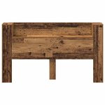 vidaXL Cabinet de Tête de Lit Bois ancien 180 x 17 x 104 5 cm
