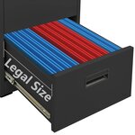 vidaXL Classeur Anthracite 46x62x102 5 cm Acier