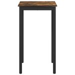 vidaXL Table de salle à manger / Table de repas Bois d'ingénierie