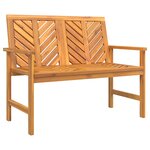 vidaXL Ensemble de salle à manger de jardin en bois d'acacia massif
