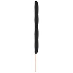 vidaXL Tête de lit LED avec bandes LED Noir 180 cm tissu
