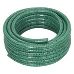 vidaXL Tuyau d'arrosage avec jeu de raccords vert 0 5" 30 m PVC