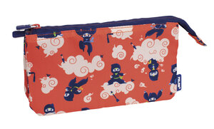 Trousse 5 compartiments série spéciale Ninjutsu Rouge