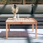 vidaXL Table de jardin 82 5x82 5x45 cm bois massif de douglas