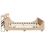 vidaXL Cadre de lit sans matelas 180x200 cm bois massif de pin