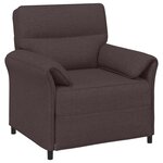 vidaXL Canapé 100  polyester  cadre en métal  MDF  Contreplaqué