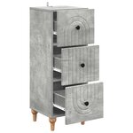 vidaXL Armoire à tiroirs 33 x 34 5 x 90 cm Bois d'ingénierie