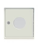 Boite aux lettres blanche 2 portes "Globe-trotter"